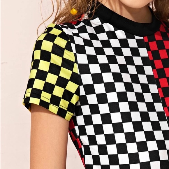 SHEIN Girls Color Block Tee Size 11-12Y - Picture 5 of 13